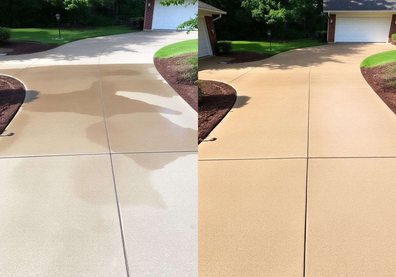 Before and after landscaping transformation 2